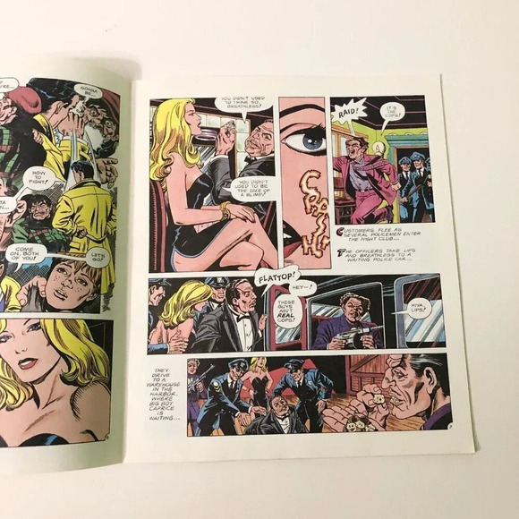 Vtg  1990 Dick Tracy Episode 1 Big Boy Turns Up The Heat Cassette Tape and Book - Picture 10 of 15